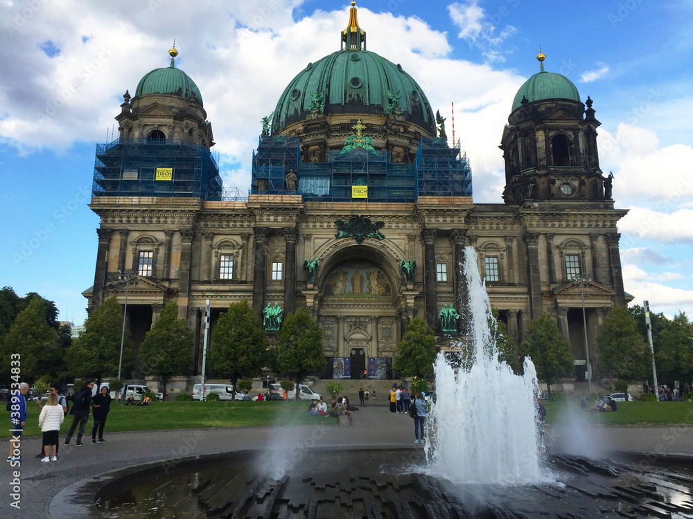 View of the Berliner Dom (Berlin Cathedral) in Berlin, Germany