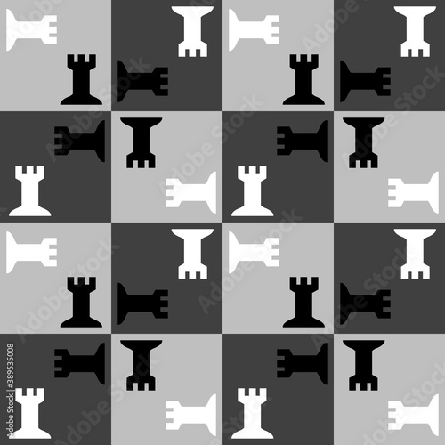 Seamless pattern with Chess...