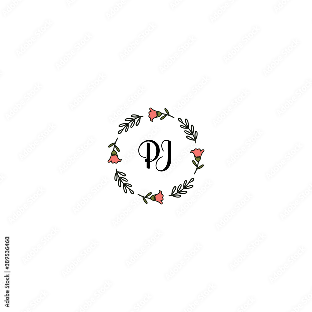 Initial PI Handwriting, Wedding Monogram Logo Design, Modern Minimalistic and Floral templates for Invitation cards Initial PI Handwriting, Wedding Monogram Logo Design, Modern Minimalistic and Floral templates for Invitation cards