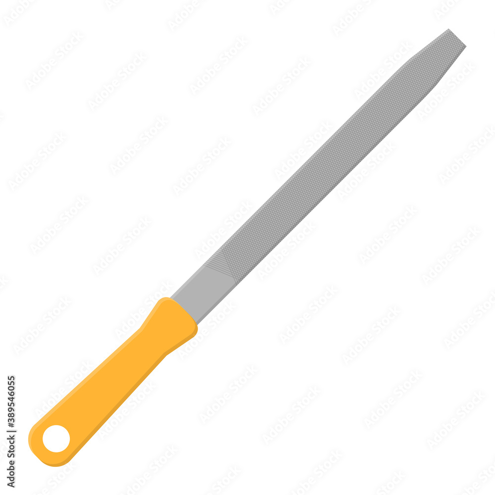 Wood metal rasp icon isolated on white background. Vector illustration in cartoon style for your design. Wood metal rasp icon isolated on white background. Vector illustration in cartoon style for your design.