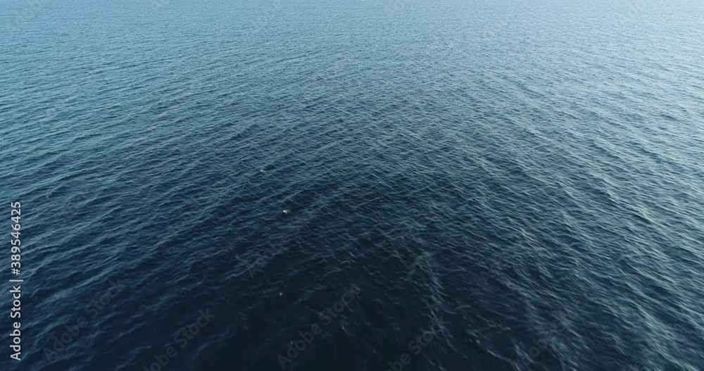 Calm sea texture background with small wave / aerial drone top down shot at summer morning view Calm sea texture background with small wave / aerial drone top down shot at summer morning view