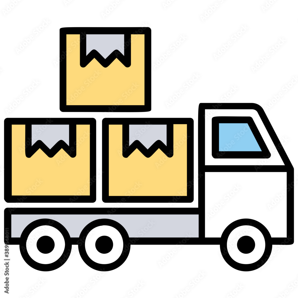 Heavy duty delivery truck showing shipping concept
Heavy duty delivery truck showing shipping concept