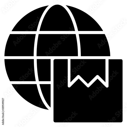 
Location pointers pointed over a world globe, conceptualizing delivery location 
