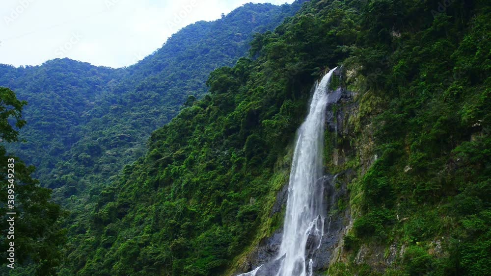 Waterfall in the mountain. WuLai District, New Taipei City, Taiwan. Waterfall in the mountain. WuLai District, New Taipei City, Taiwan.