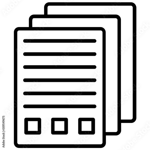 A clipped order sheet is here to depict order processing concept 