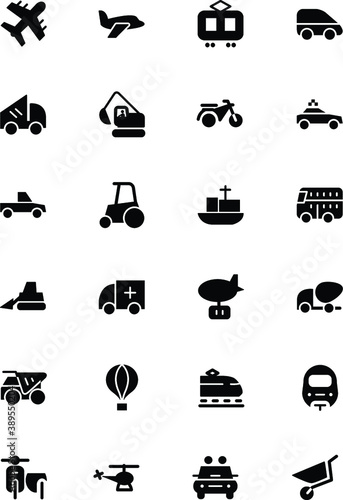 Transport Vector Icons