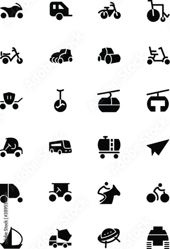 
Transport Vector Icons 
