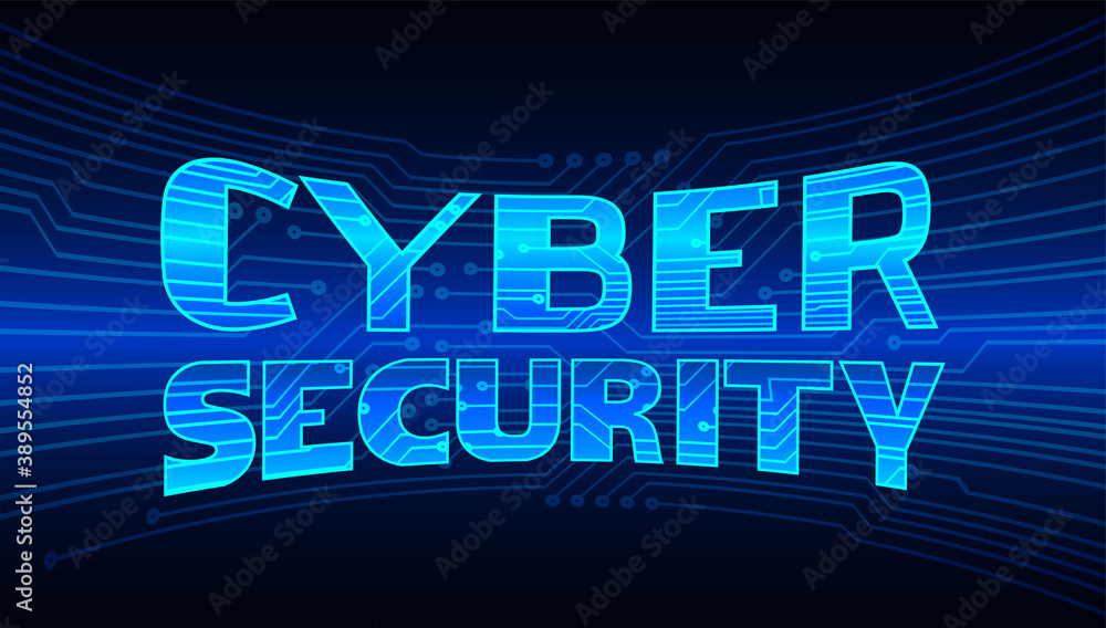 Safety concept, Closed Padlock on digital background, cyber monday security, Blue abstract hi speed internet technology background illustration. key vector