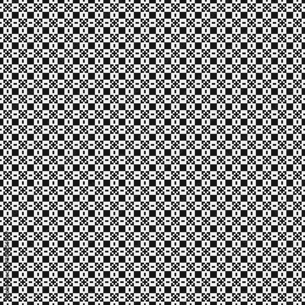 Abstract Cross Pattern Dots Logo generative computational art illustration