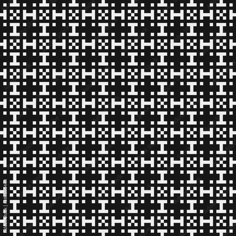 Abstract Cross Pattern Dots Logo generative computational art illustration Abstract Cross Pattern Dots Logo generative computational art illustration