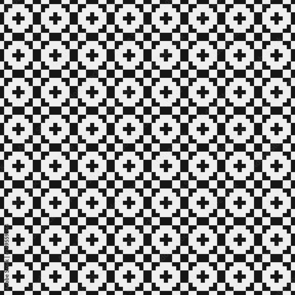 Abstract Cross Pattern Dots Logo generative computational art illustration Abstract Cross Pattern Dots Logo generative computational art illustration