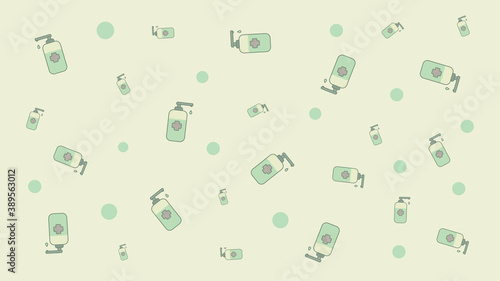 hand sanitizer patern