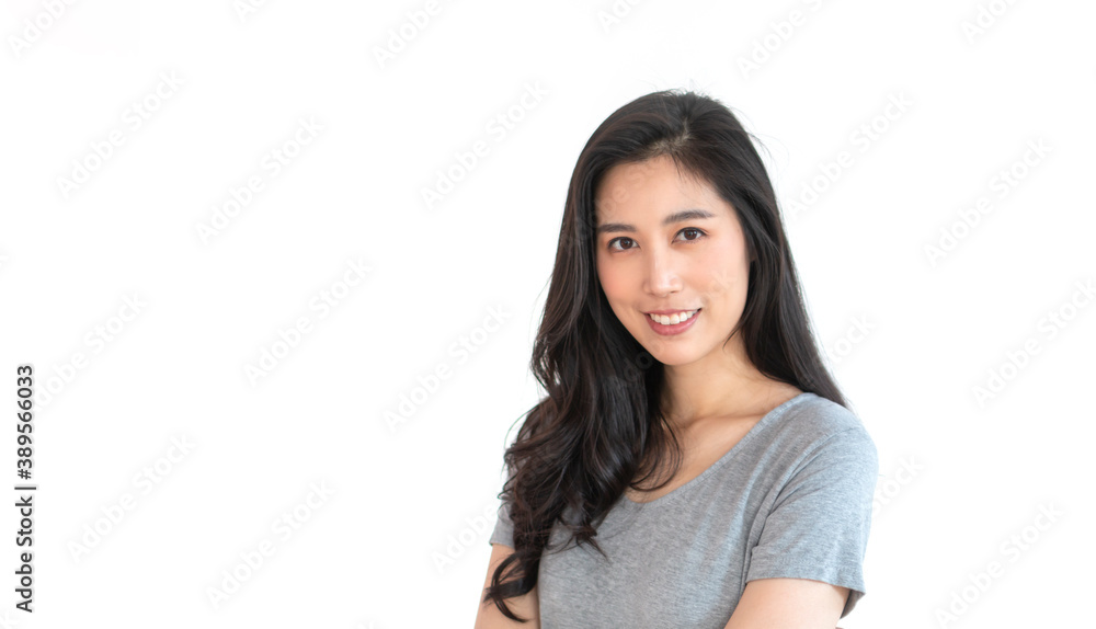 Young Asian business woman close up portrait. Smiling Asian business woman standing looking at camera isolated over white background. Healthy Asian woman with smiley face. Young Asian business woman close up portrait. Smiling Asian business woman standing looking at camera isolated over white background. Healthy Asian woman with smiley face.