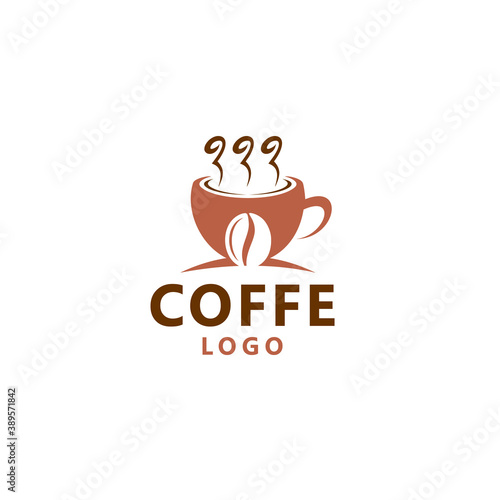 Coffee Cup Logo Design Template