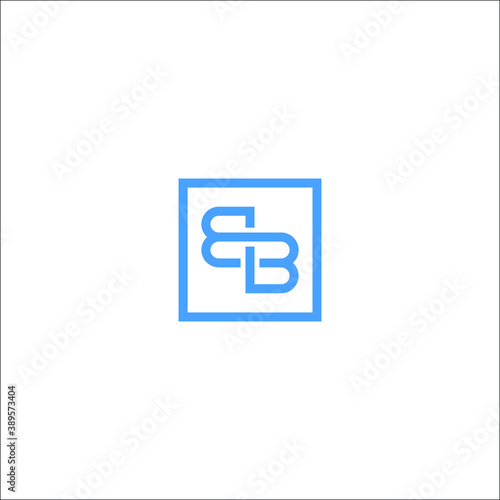 Letter B technology smart and modern a slick logo for a web and mobile app growth platform.