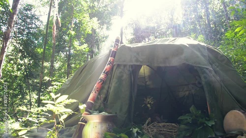 Mexican or Indian Sauna Hut photo