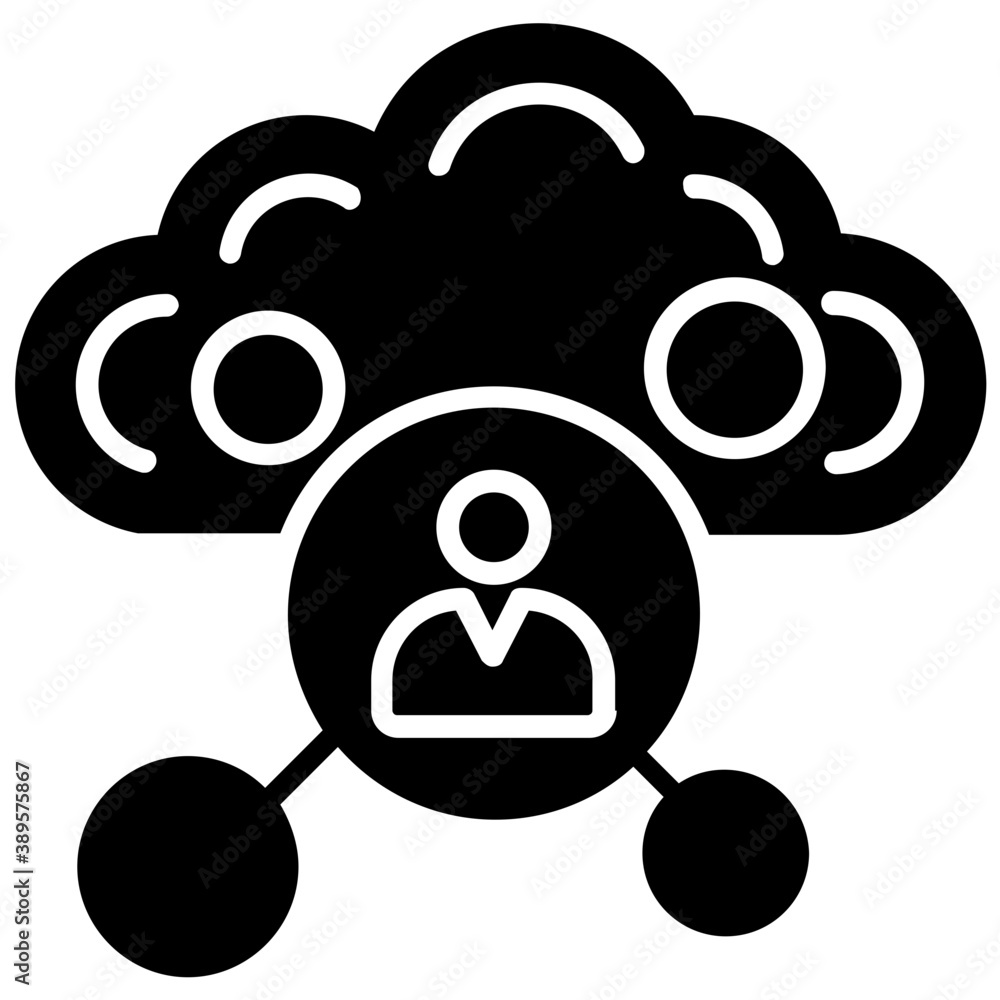 Flat icon design of social media connections
Flat icon design of social media connections