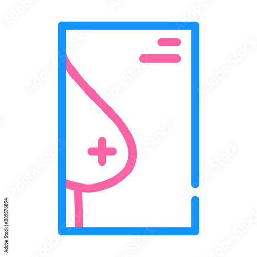 mammalogist snapshot color icon vector illustration sign