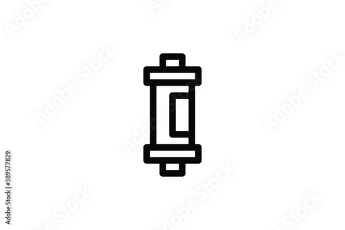 Photograph Outline Icon - Film Roll © MelindAgency