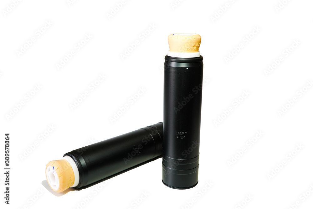 Rear shock absorber Dust Boot & Bump Stop White background
Rear shock absorber Dust Boot & Bump Stop White background