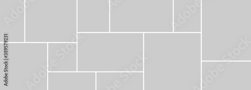 Vector collage for photos. Picture frame.