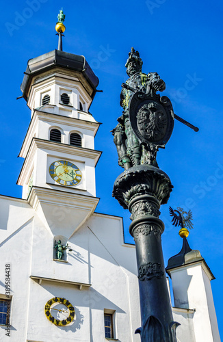 old town of Kempten im Allgau - Germany photo