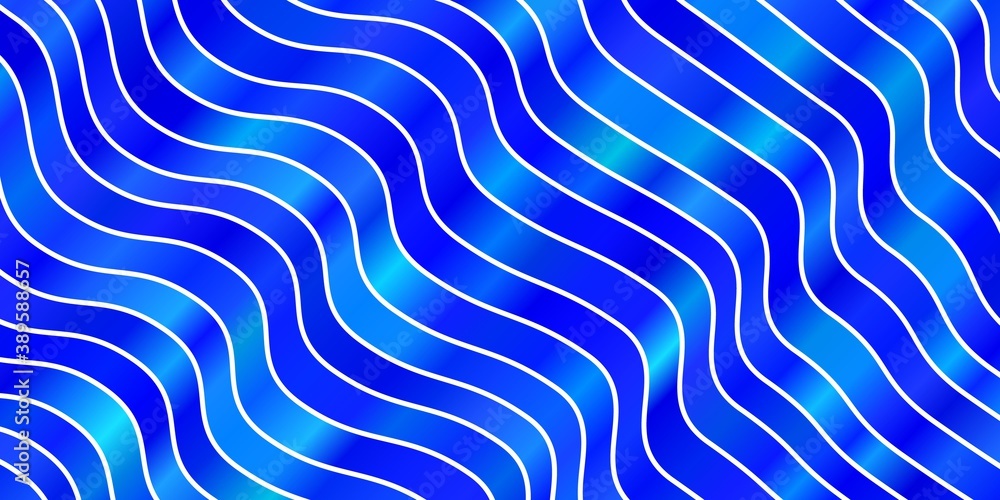 Light BLUE vector template with wry lines. Light BLUE vector template with wry lines.