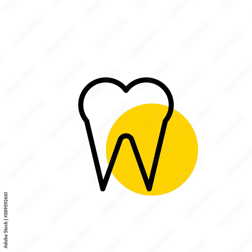 Dental logo. Vector logo Dental logo. Vector logo