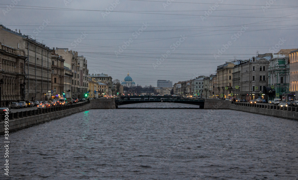 Bridge, river, church, road, water. city Bridge, river, church, road, water. city