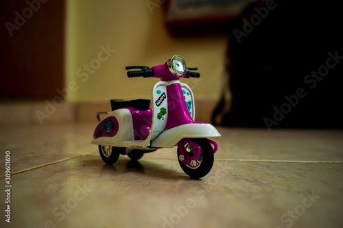 wooden toy scooter