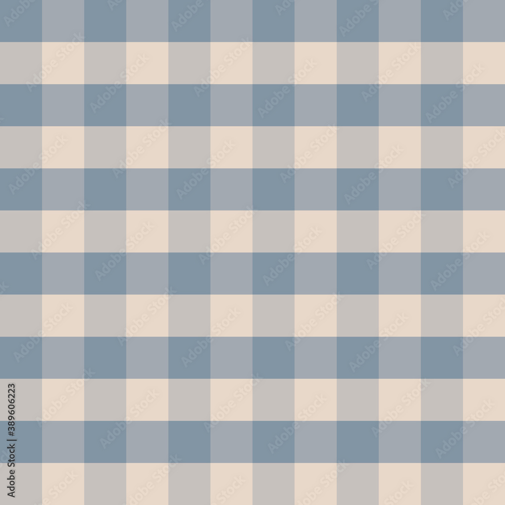 Blauw met witte tartan naadloos vector patroon Blauw met witte tartan naadloos vector patroon