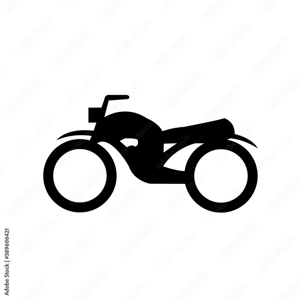 Motorcycle Parking Black Icon,Vector Illustration, Isolated On White Background Label. EPS10 Motorcycle Parking Black Icon,Vector Illustration, Isolated On White Background Label. EPS10