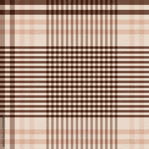 Bruin en beige abstract background checkered vector herhaal patroon