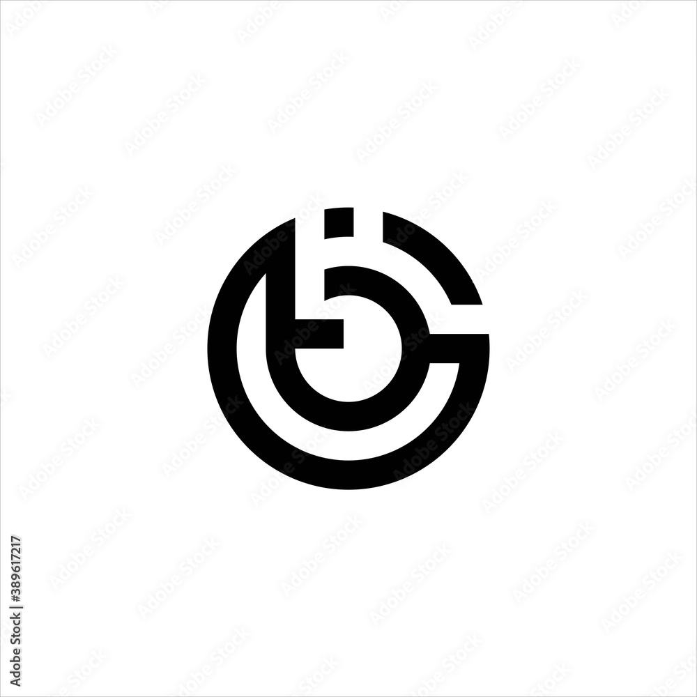 Geometric GBT or TBG Letter Logo Design Vector Geometric GBT or TBG Letter Logo Design Vector
