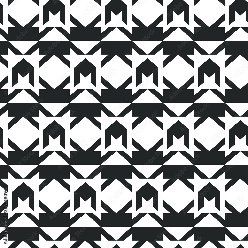 Seamless vector geometric pattern. Repeat geometrical abstract pattern. 10 eps design for fabric, textile, wrapping, cover etc. Seamless vector geometric pattern. Repeat geometrical abstract pattern. 10 eps design for fabric, textile, wrapping, cover etc.