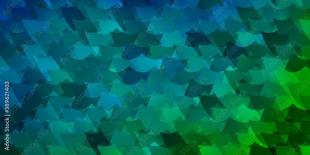 Light Blue, Green vector backdrop with rectangles. Light Blue, Green vector backdrop with rectangles.