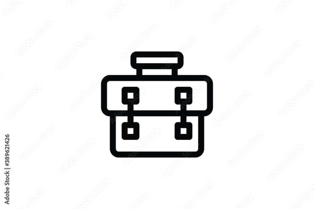 Photograph Outline Icon - Camera Bag Photograph Outline Icon - Camera Bag