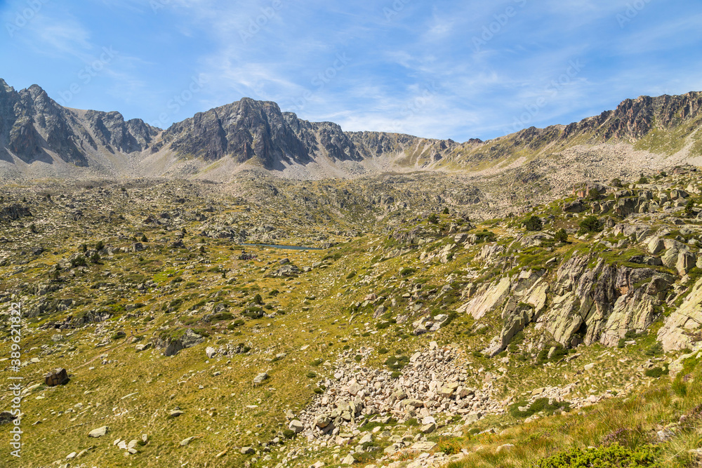 Obraz premium Andorra Pyrenees Mountains
