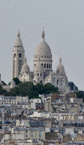 The Basilica of the Sacred Heart (Sacre Cœur Basilica). Montmartre, Paris, France © Carles