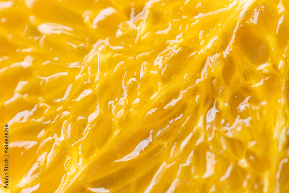 Macro image of ripe orange sliced. Close up fruit background. Macro image of ripe orange sliced. Close up fruit background.