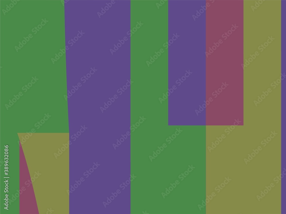 Beautiful of Colorful Art Green, Purple, Pink, Abstract Modern Shape. Image for Background or Wallpaper