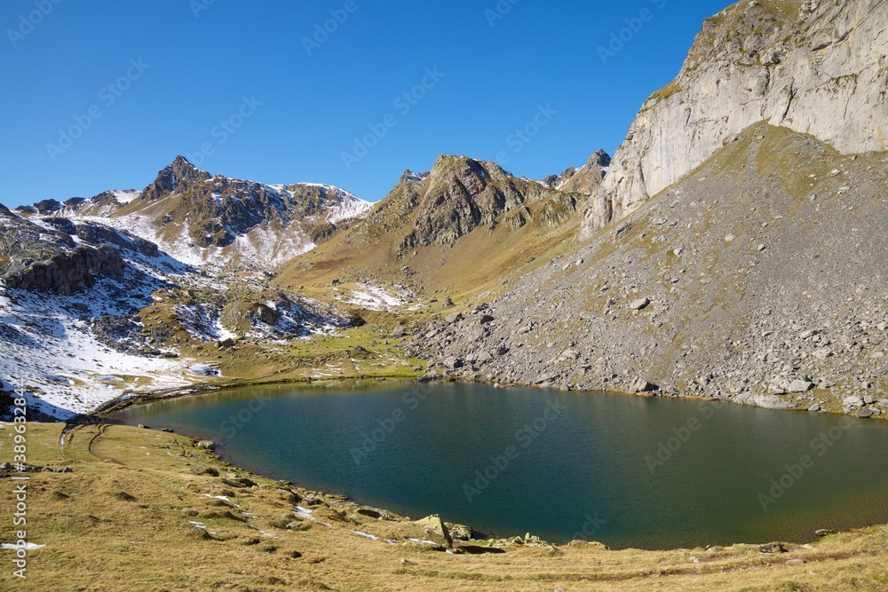 Lake in French Pyrenees