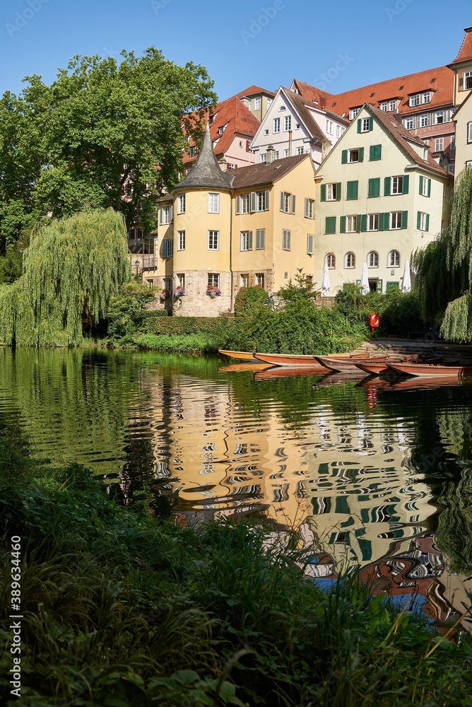 Hölderlinturm am Necker, Tübingen, Deutschland Hölderlinturm am Necker, Tübingen, Deutschland