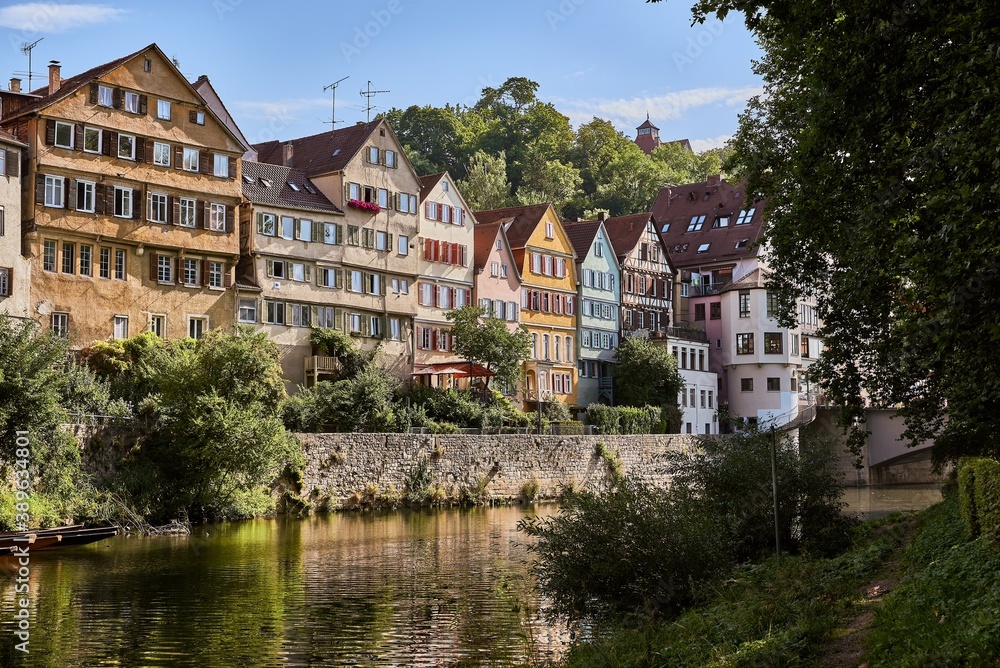 Stadtansicht Tübingen vom Necker Stadtansicht Tübingen vom Necker