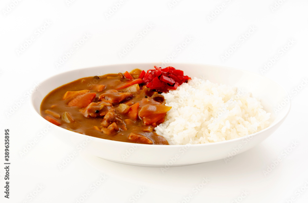 チキンカレーライス チキンカレーライス