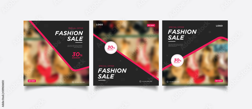 fashion sale concept banner template design. Discount abstract promotion layout poster. Super sale vector illustration. 