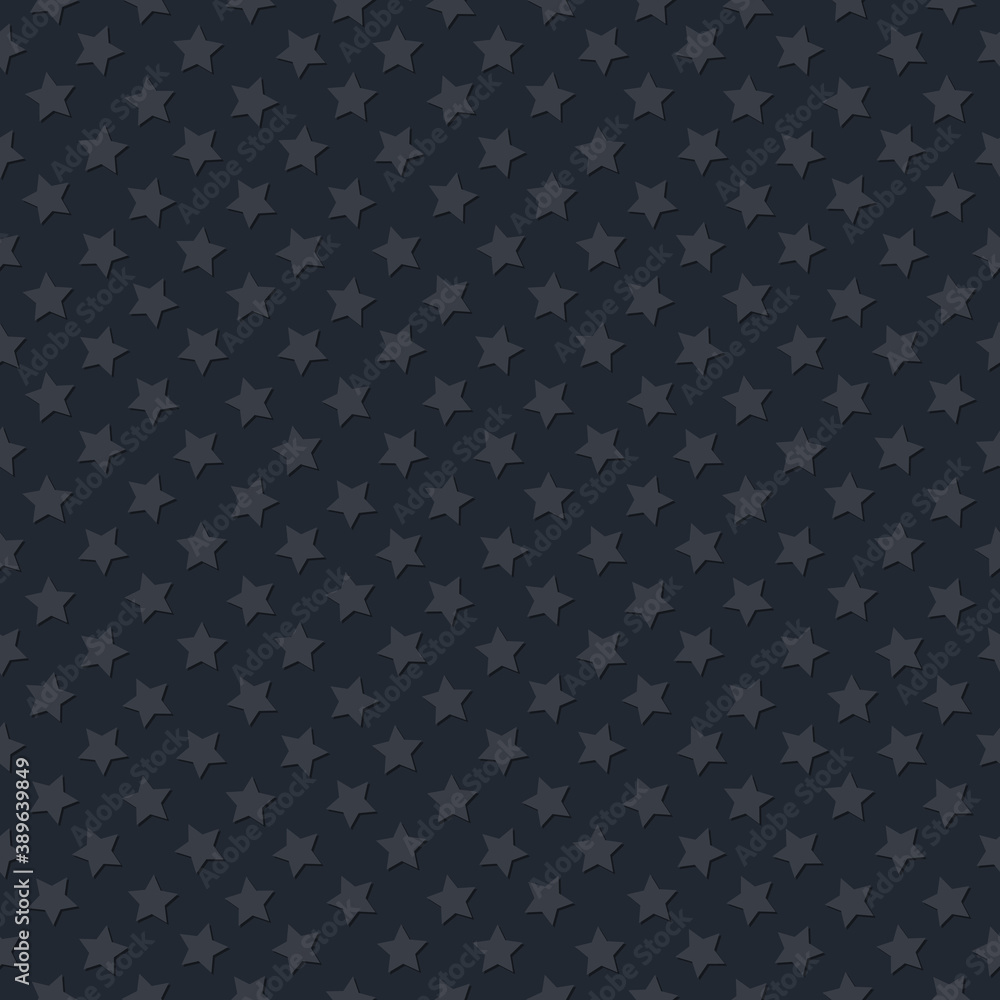 Black star background. Dark seamless pattern with stars. Black star background. Dark seamless pattern with stars.