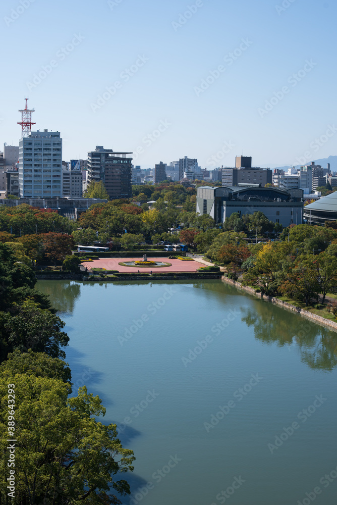 Fototapeta premium 広島市内の風景
