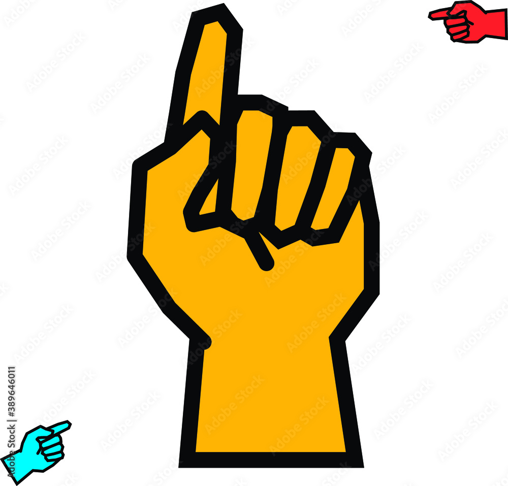 Obraz premium hand icon
