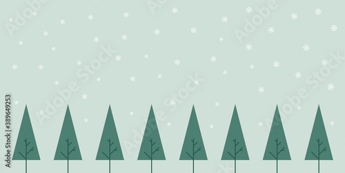 sfondo, alberi di natale, natale